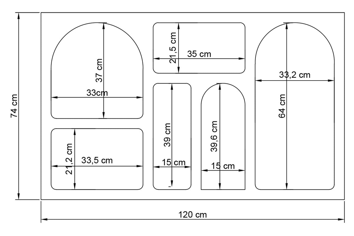 Rani Home Konsol Beyaz 120 Cm GD-5337