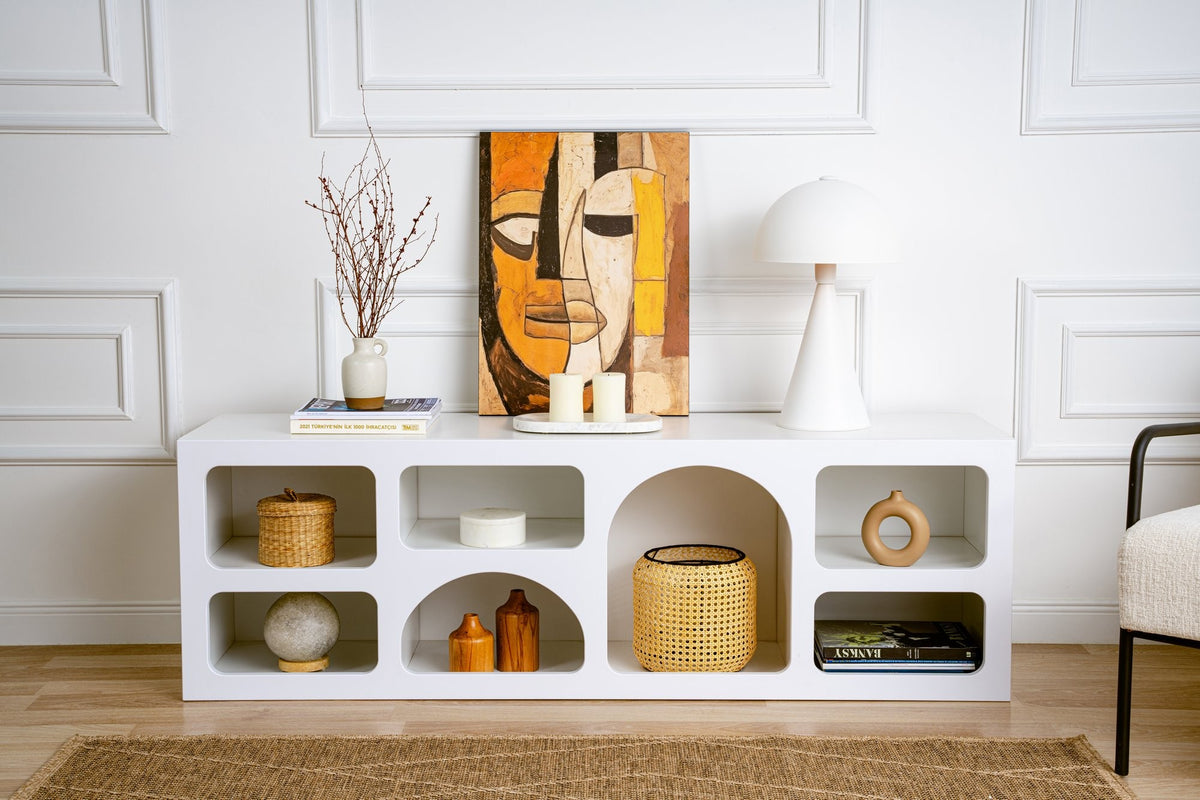 Rani Home Konsol Beyaz 160Cm GD-5343