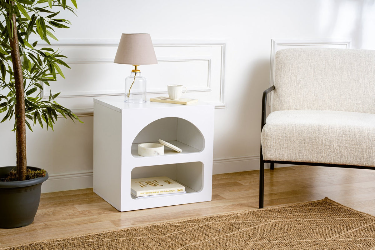 Rani Home Komodin Beyaz 50Cm BD-5330