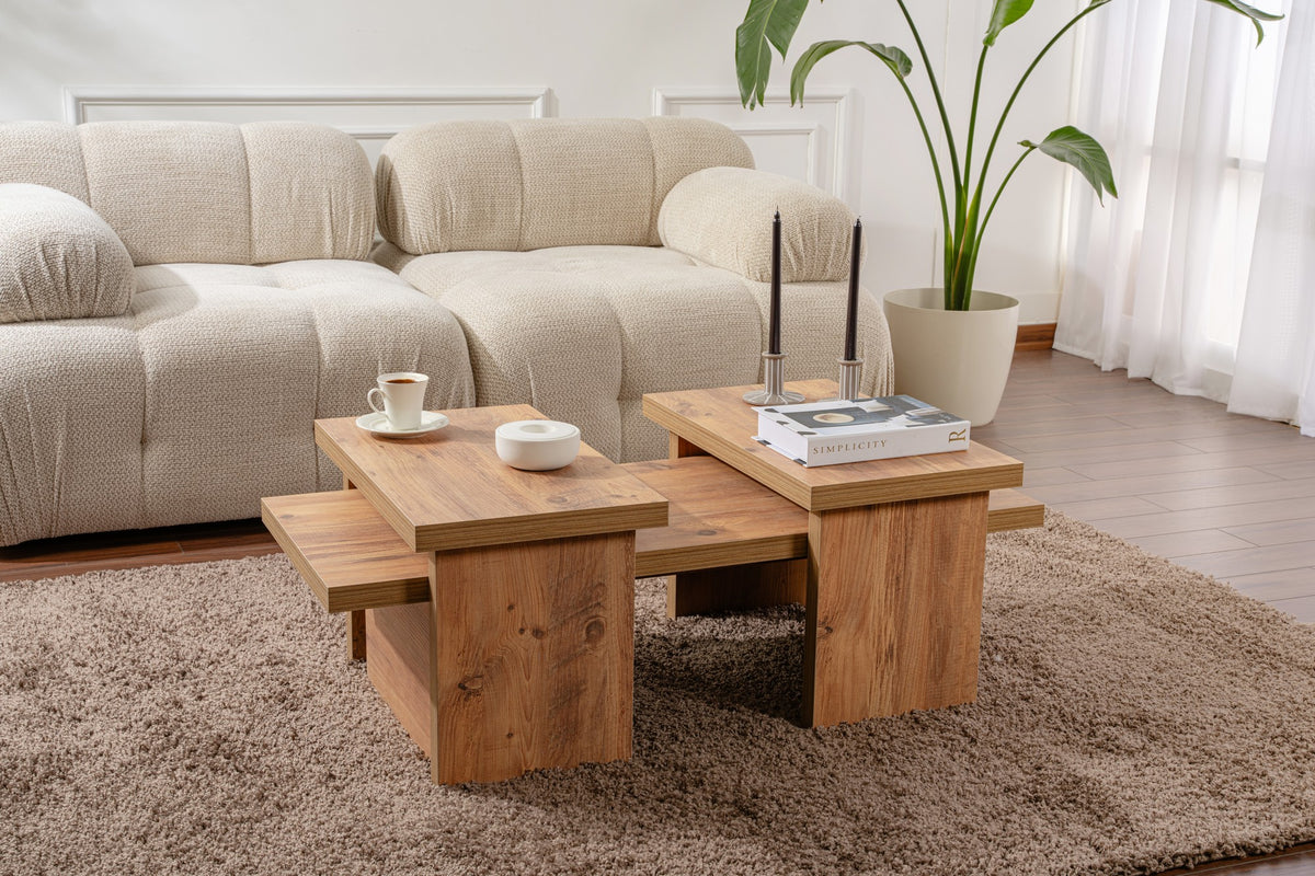Rani Home Orta Sehpa Atlantik Çam 110Cm AB-5511