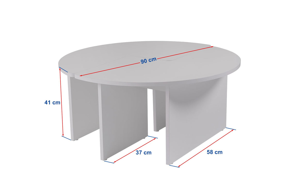 Rani Home Orta Sehpa Traverten 90 Cm AB-5375