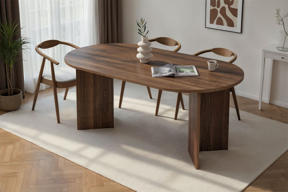 Rani Home Yemek Masası Venezia Ceviz 180Cm GA-5316