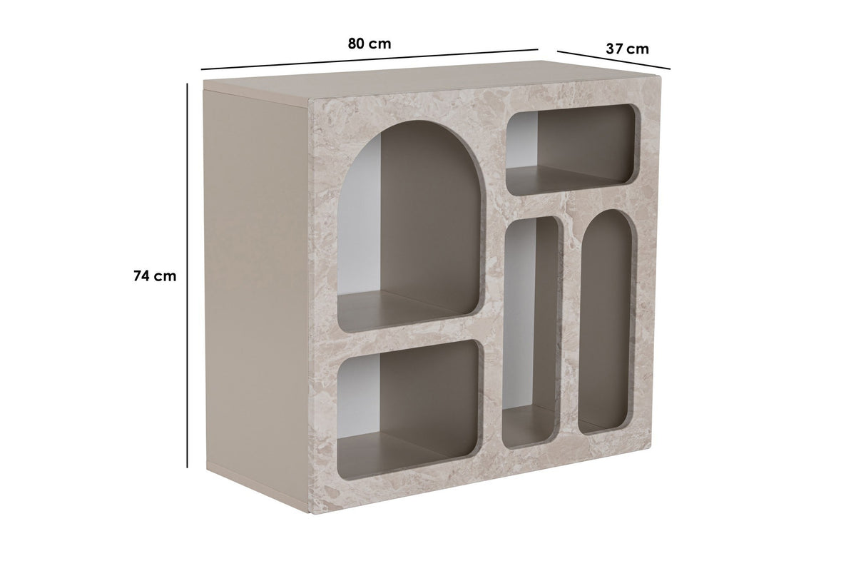 Rani Home Konsol Kumtaşı - Mermer Desen 80 Cm GD-5332