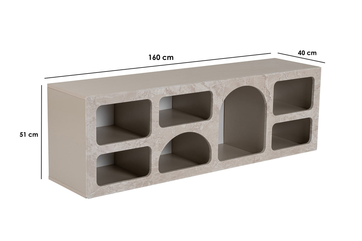 Rani Home Konsol Kumtaşı - Mermer Desen 160 Cm GD-5342