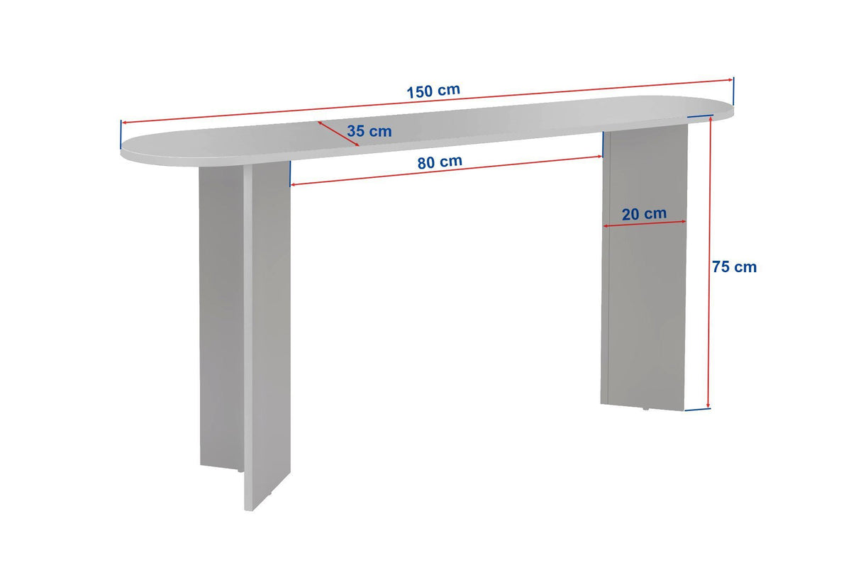 Rani Home Dresuar Traverten - Venedik Cevizi 150 Cm EG-5355