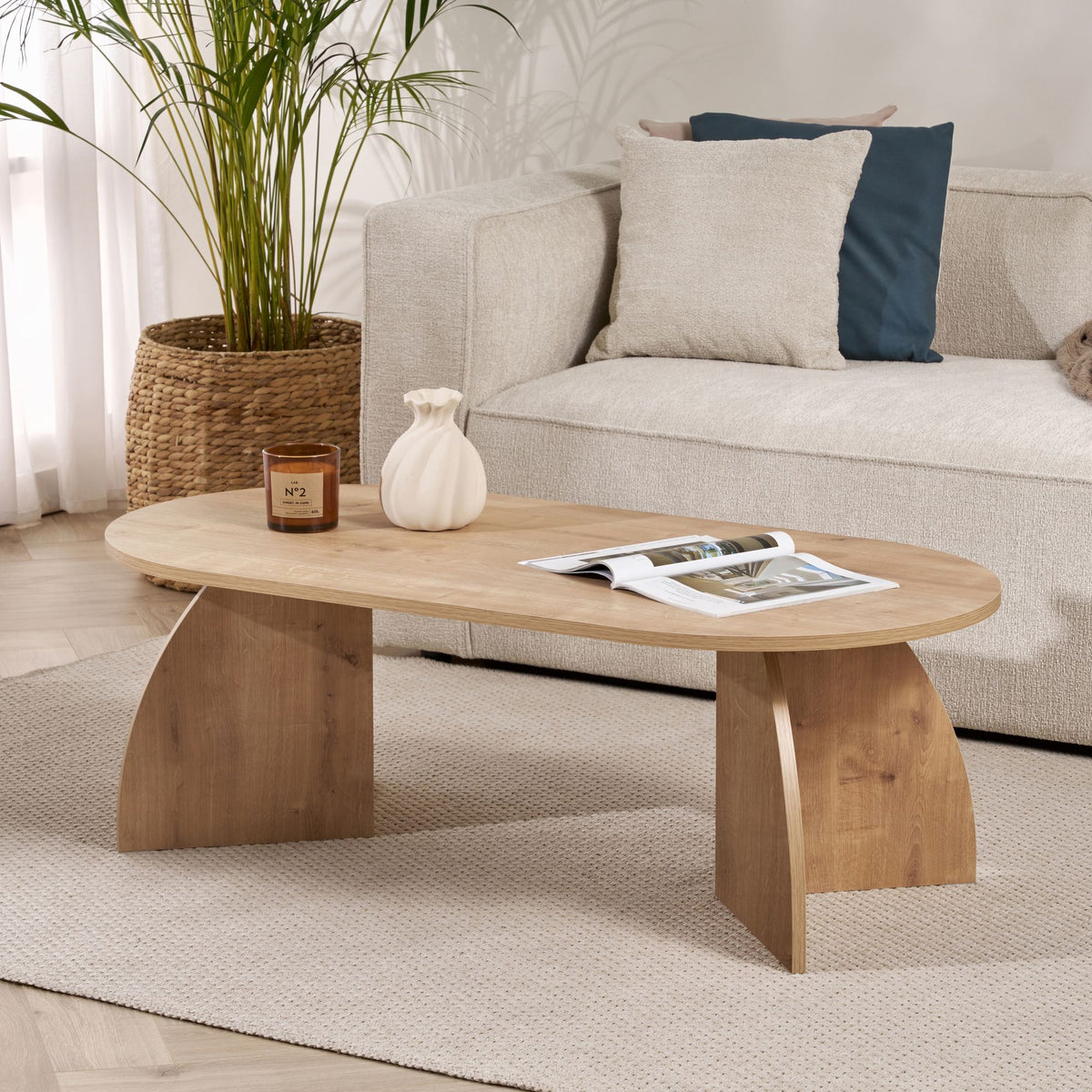 Rani Home Orta Sehpa Safir Meşe 120Cm AB-5302