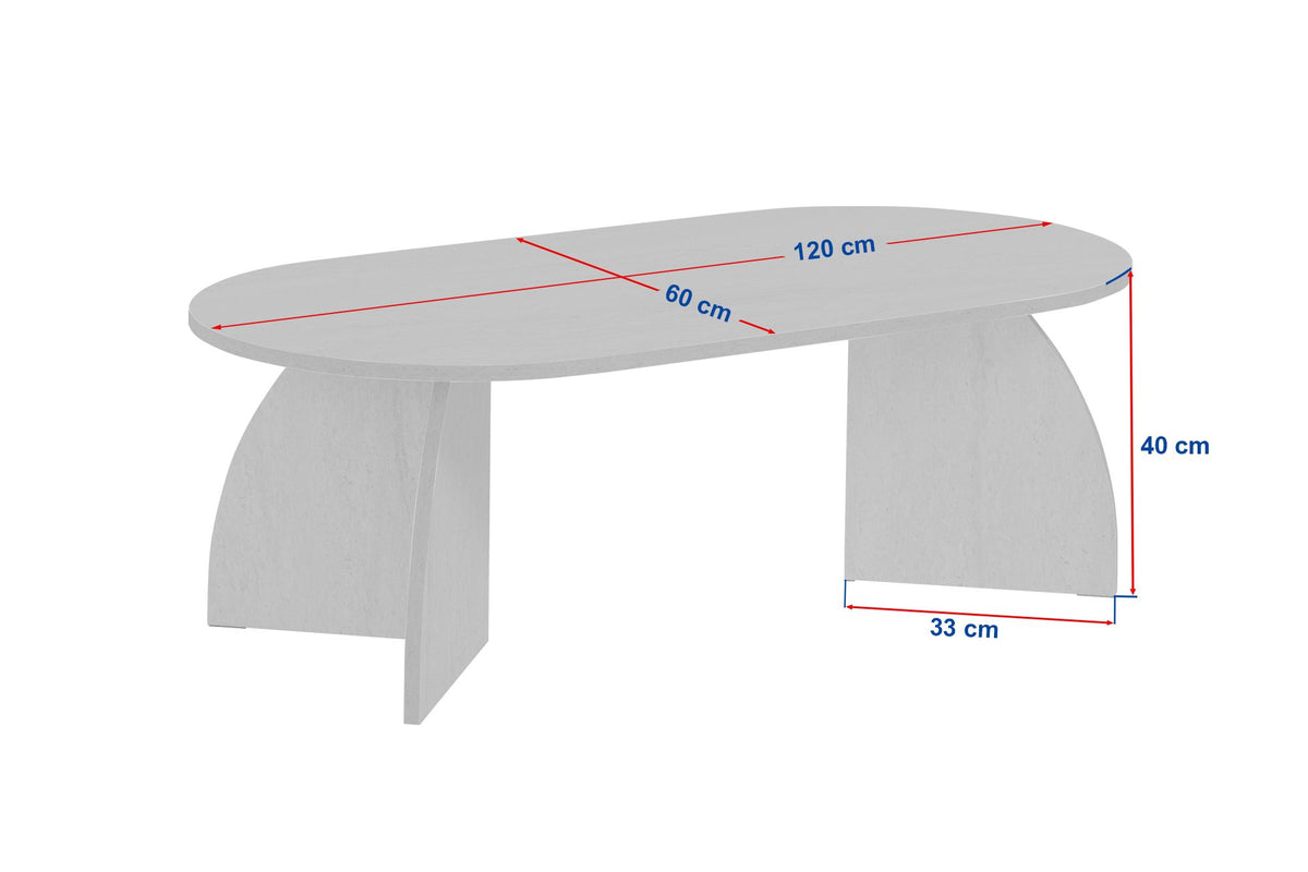 Rani Home Orta Sehpa Safir Meşe 120 Cm AB-5302