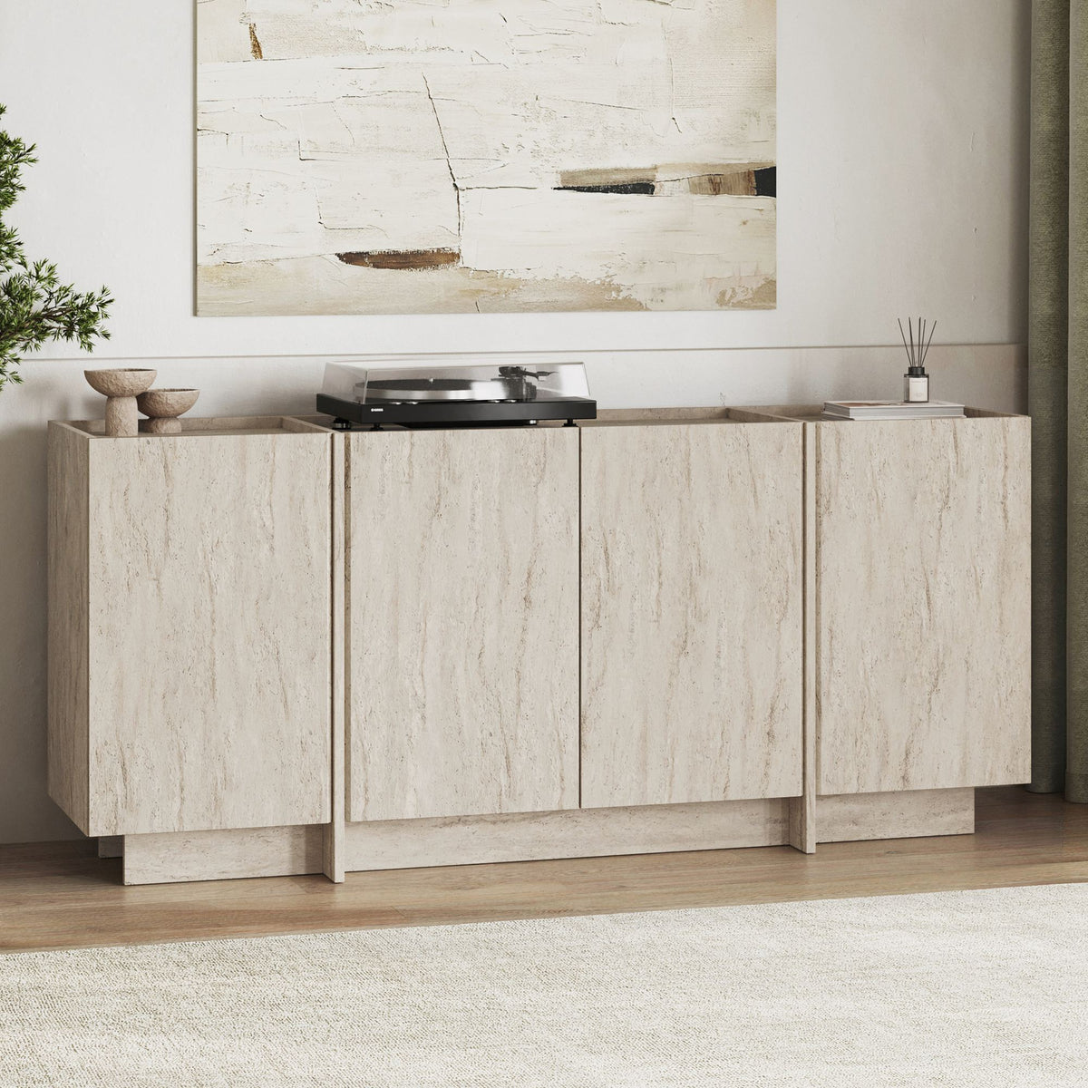 Rani Home Konsol Traverten 180Cm GD-5519