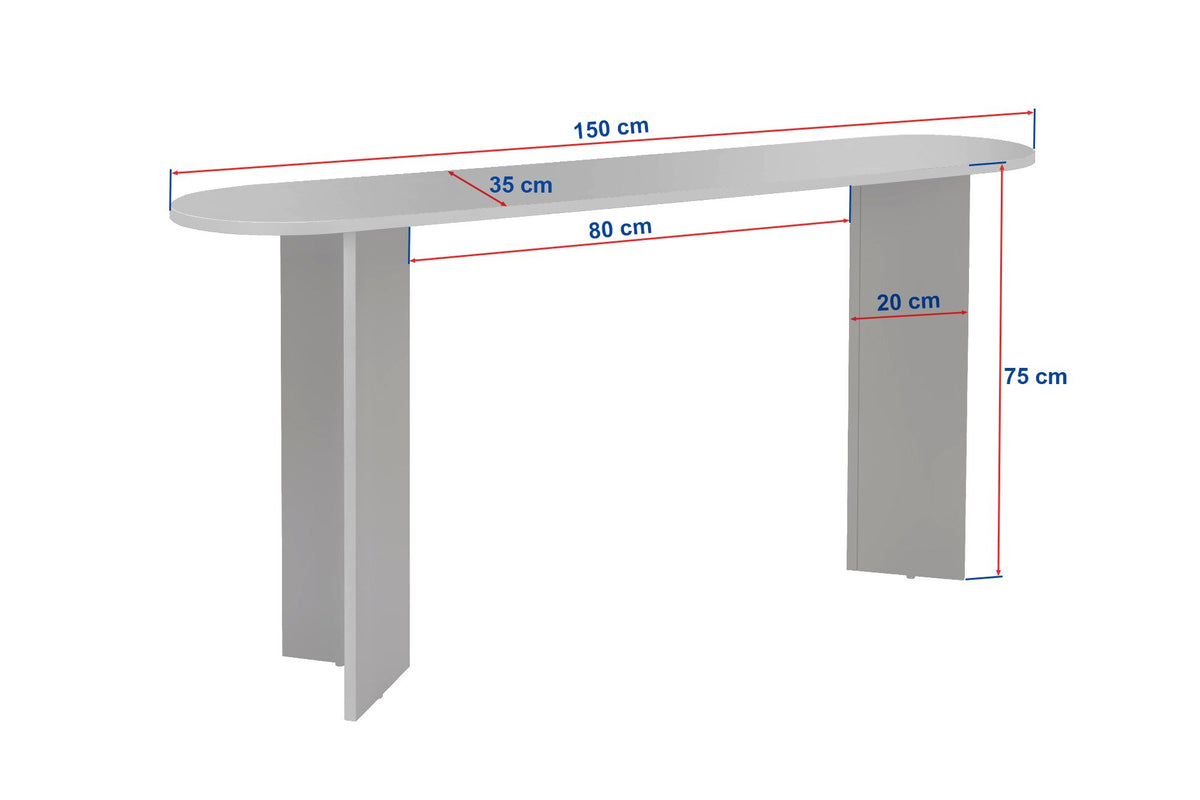 Rani Home Dresuar Beyaz 150 Cm EG-5400