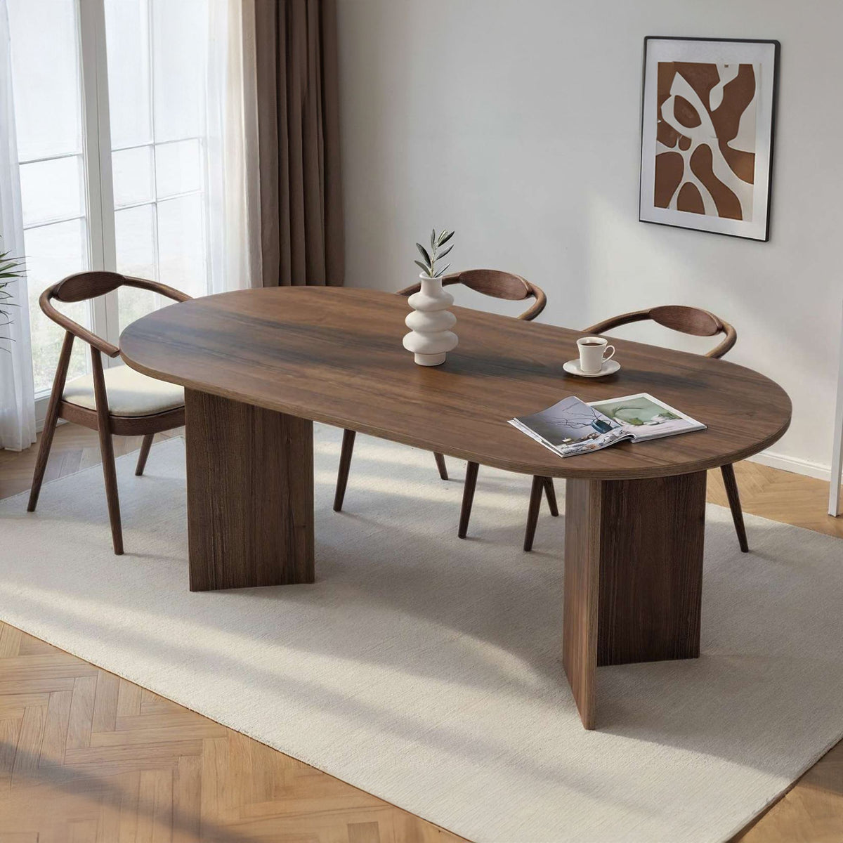 Rani Home Yemek Masası Venezia Ceviz 200Cm GA-5323