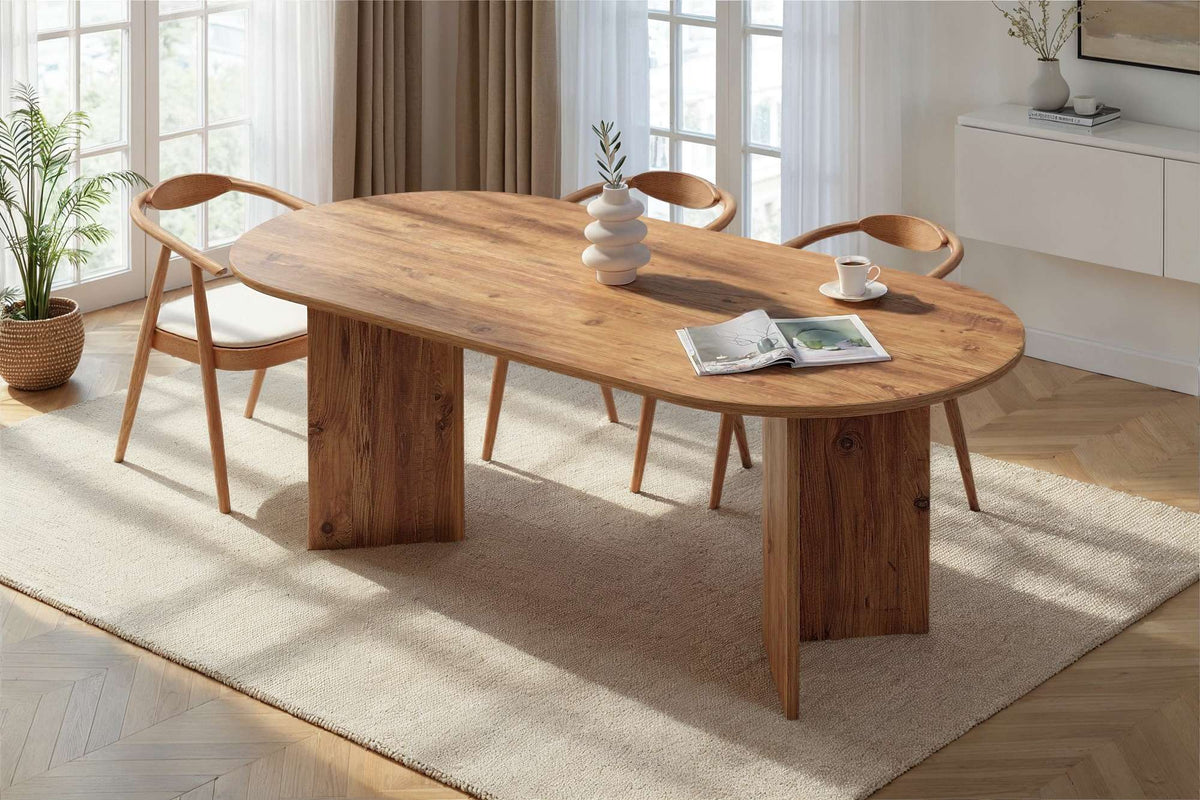 Rani Home Yemek Masası Atlantik Çam 200Cm GA-5319