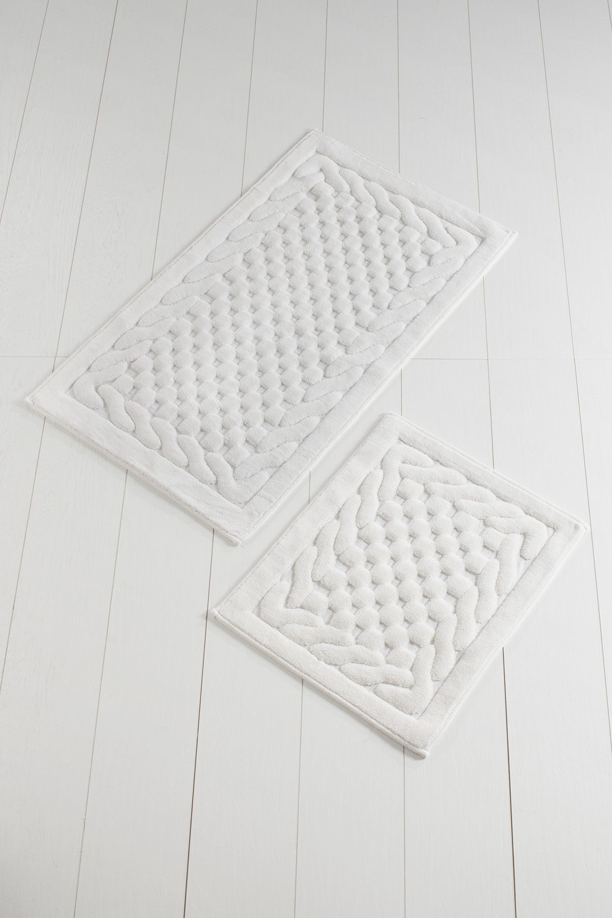 Rani Home Banyo Paspası Seti Ekru BA-6264