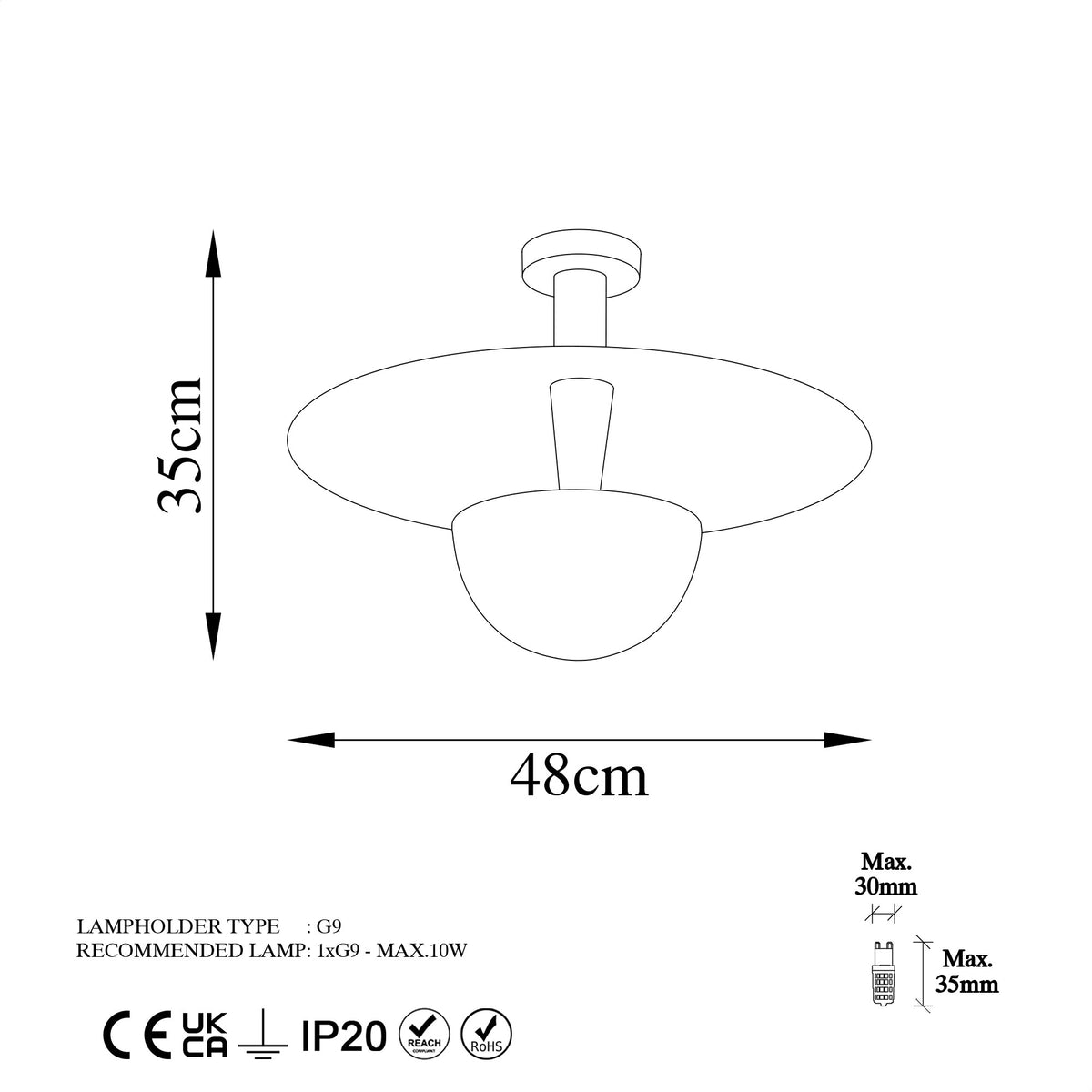 Rani Home Avize Bakır AA-5956
