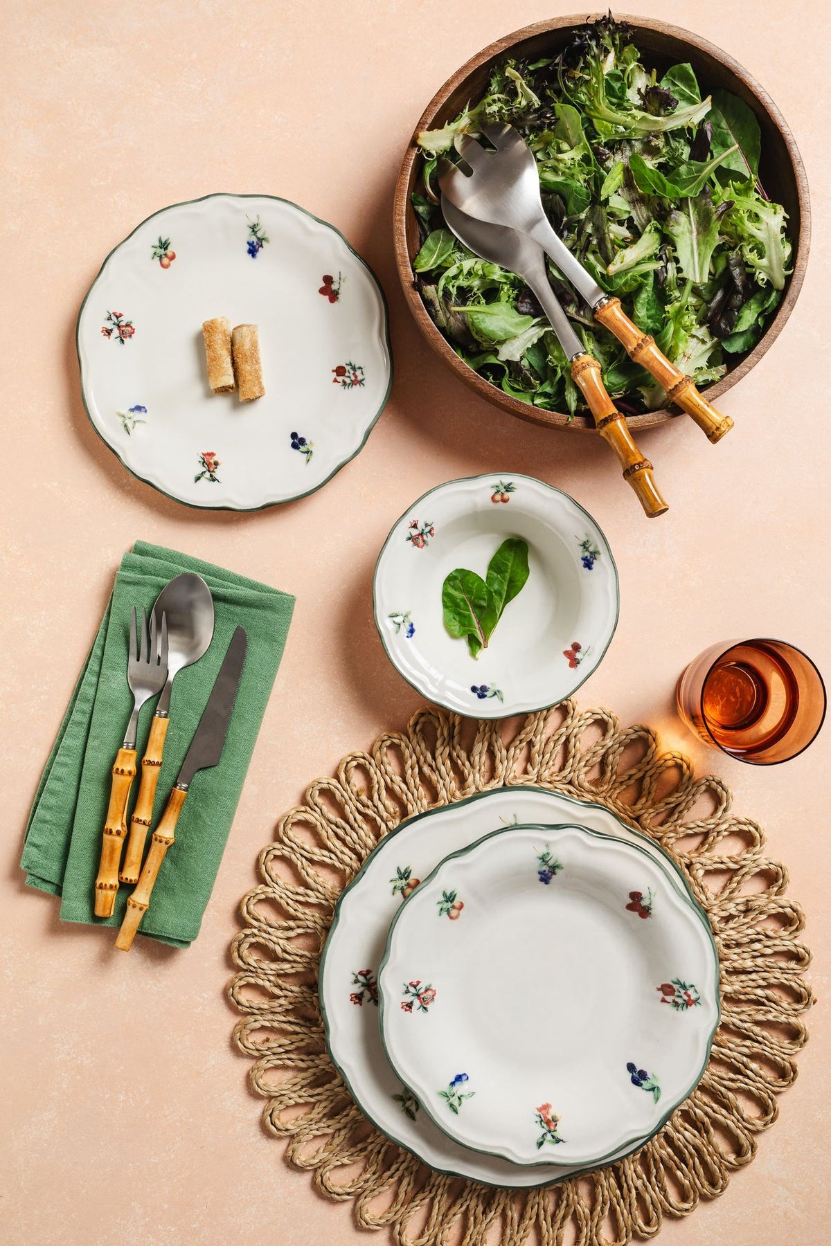 Rani Home Yemek Takımı (24 Parça) Hermia Çok Renkli HE-6810