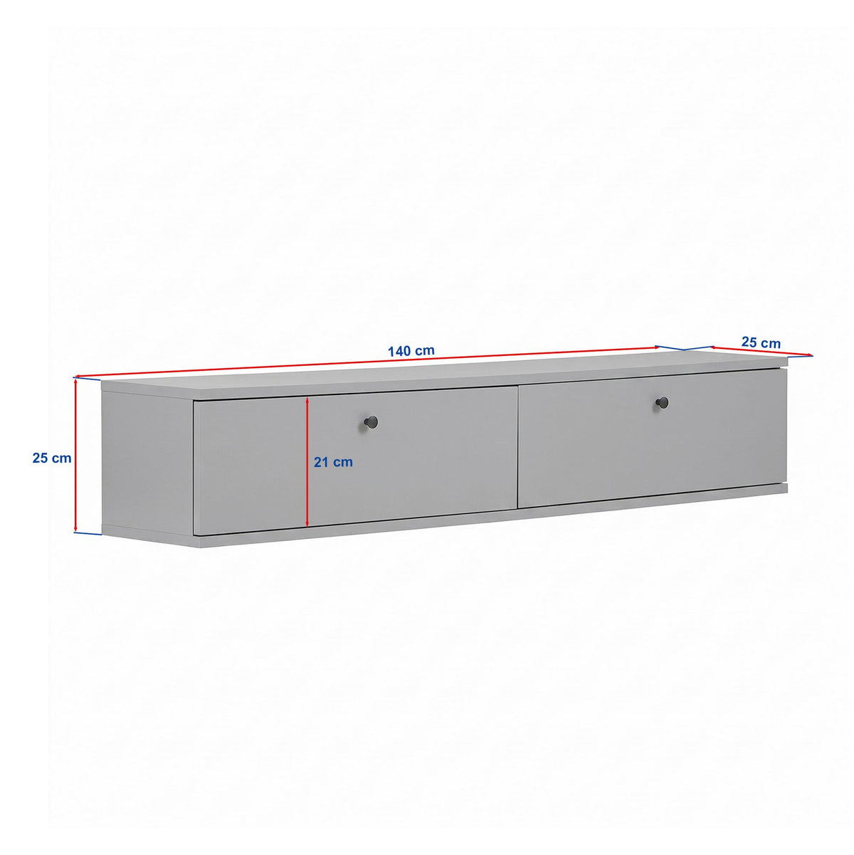 Rani Home Tv Ünitesi Milano Ceviz 140 Cm AA-5808