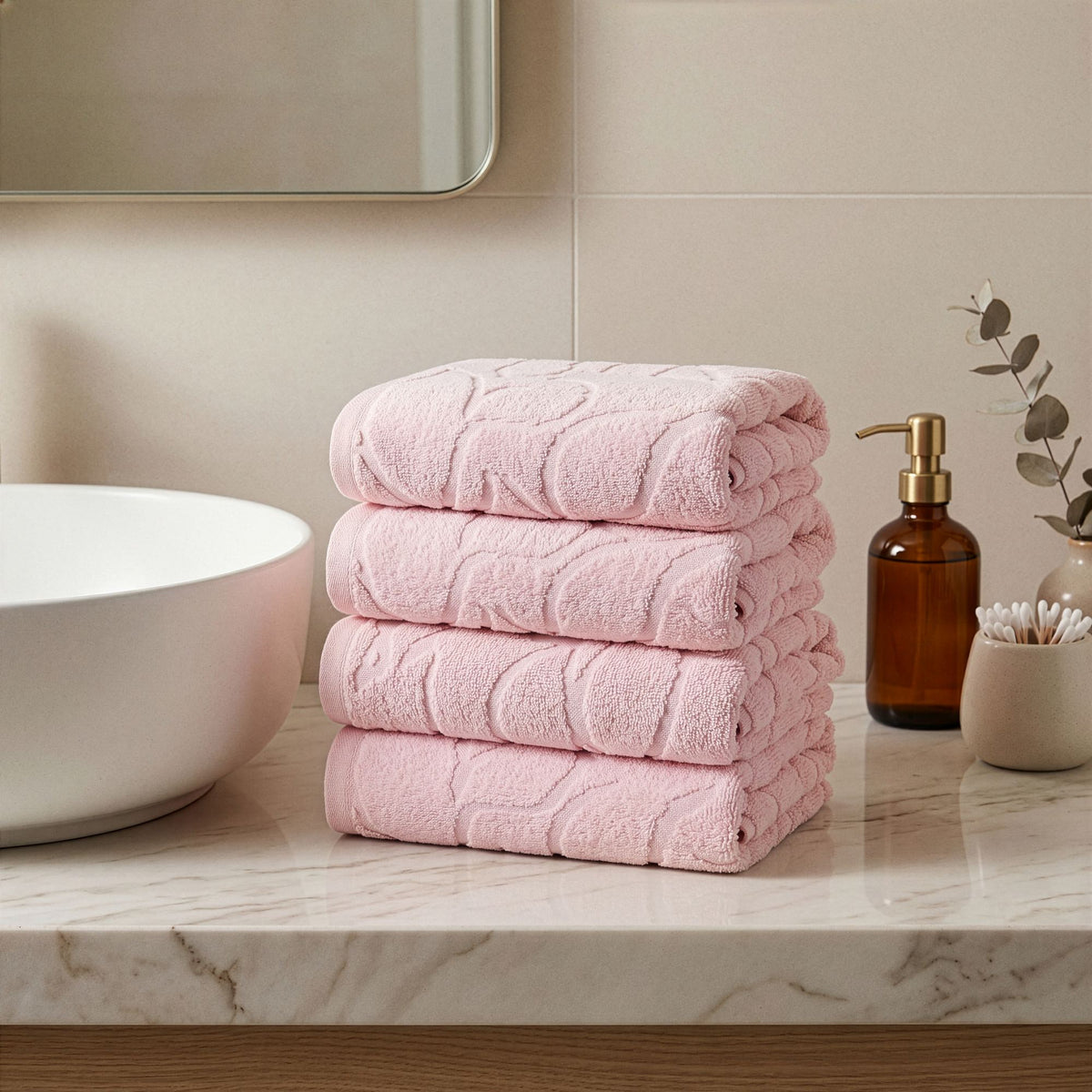 Rani Home El Havlusu Seti Pudra BC-6428