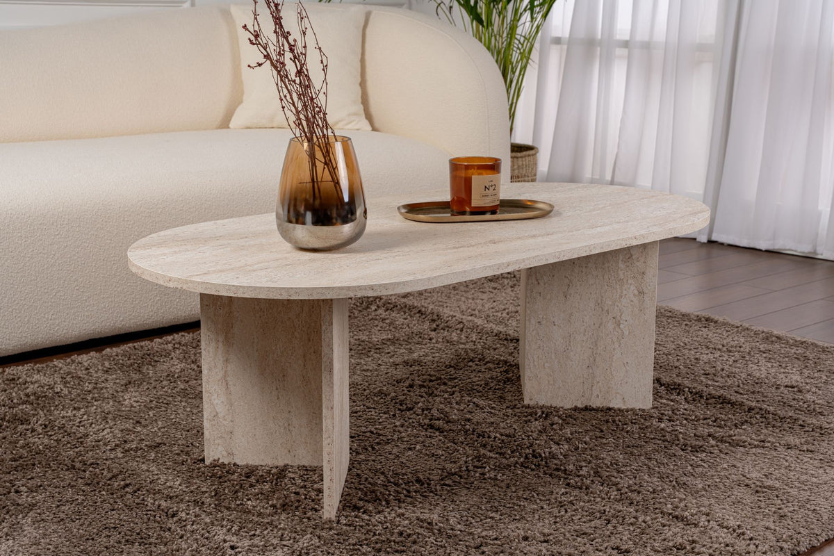 Rani Home Orta Sehpa Traverten 119Cm AB-5289