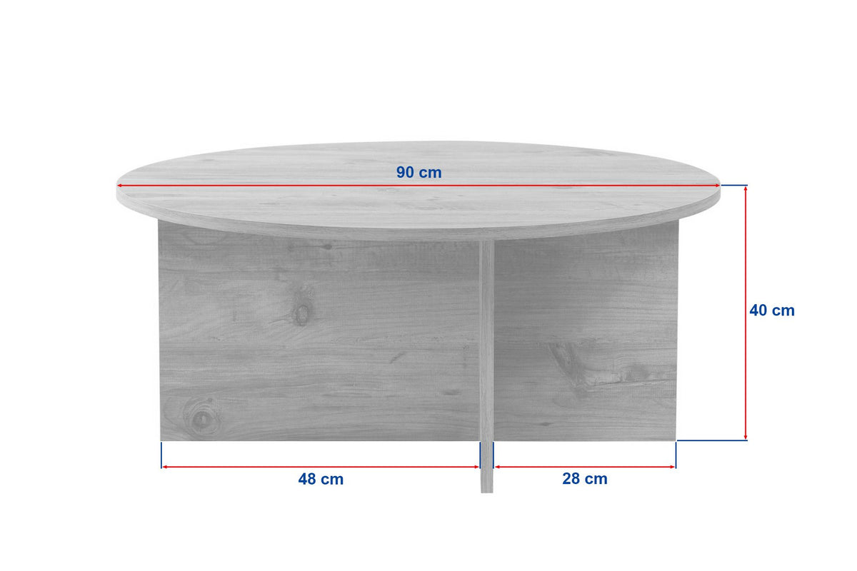 Rani Home Orta Sehpa Traverten 90 Cm AB-5392