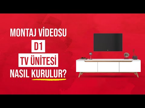Rani D1 Tv Ünitesi Modern Ayaklı Tv Sehpası 180 cm Beyaz - Sepet Ceviz