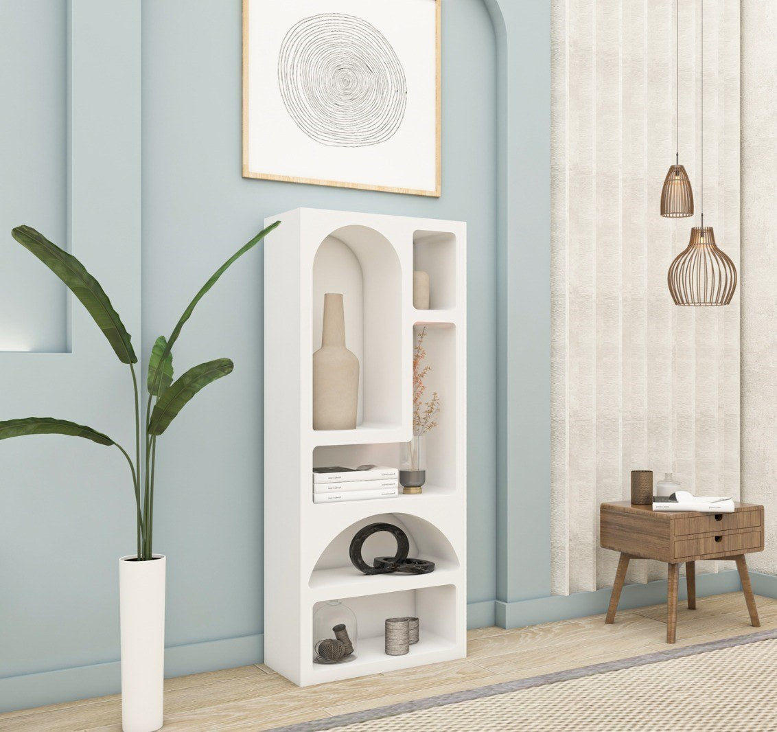 Rani Home Kitaplık Beyaz 60 Cm HC-5340