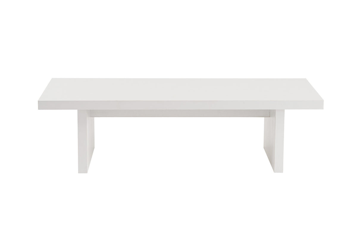 Rani Home Orta Sehpa Ahşap Desenli Beyaz 110 Cm AB-5513