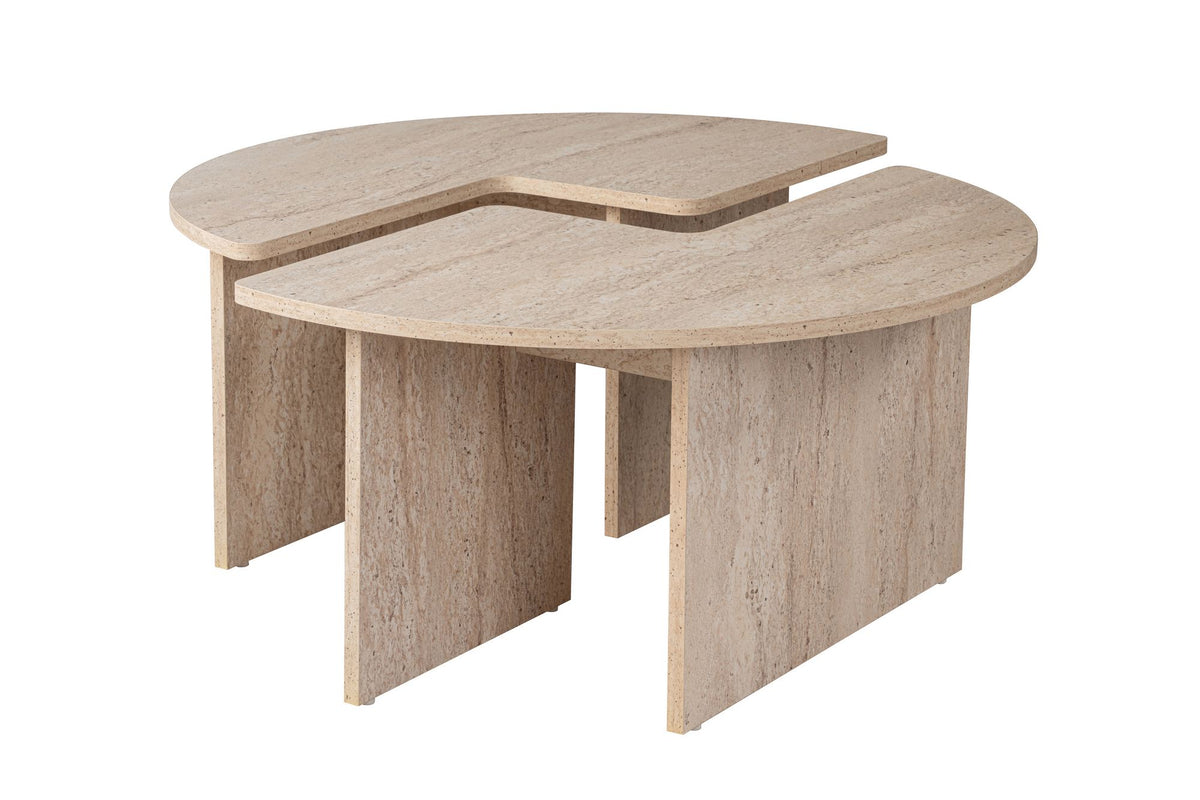 Rani Home Orta Sehpa Traverten 90 Cm AB-5375
