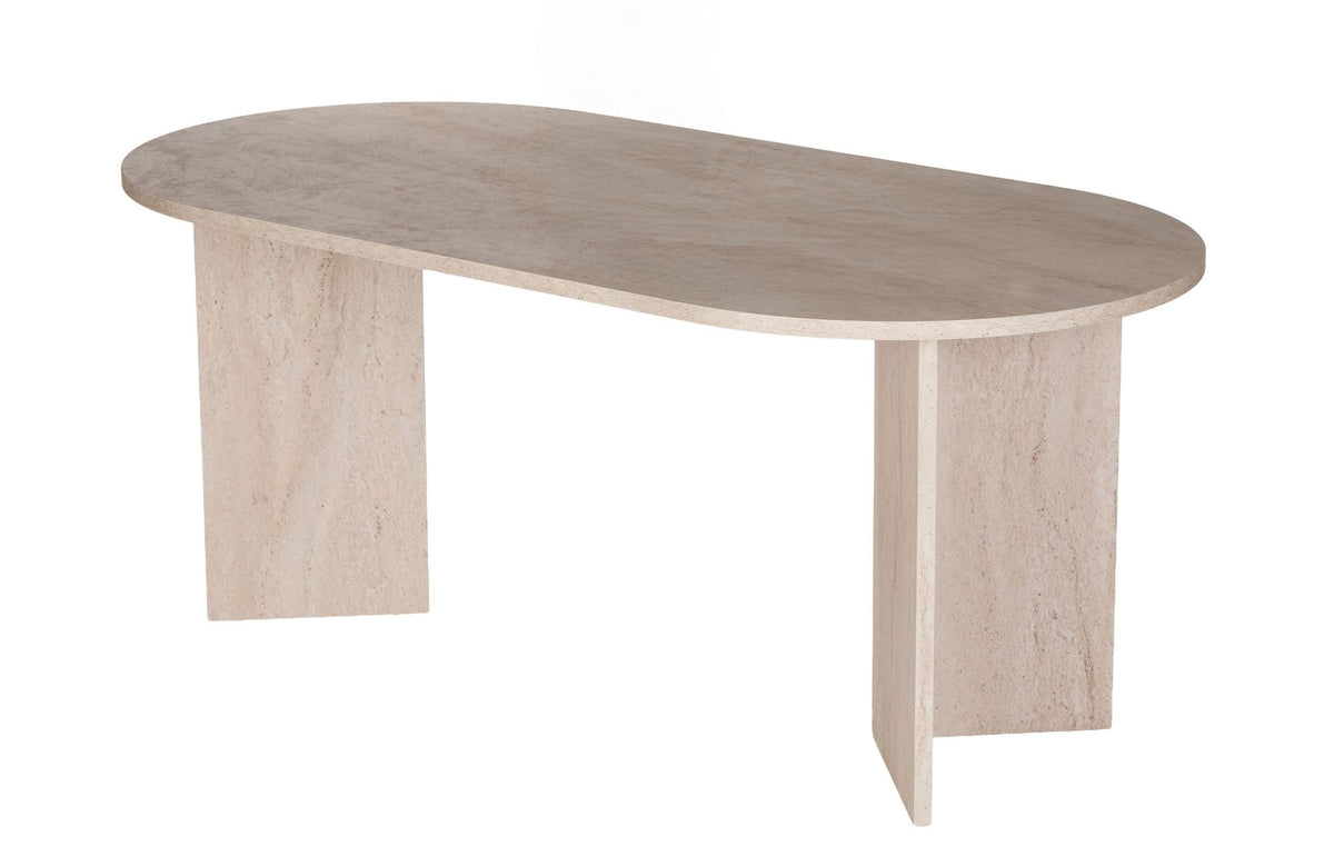 Rani Home Yemek Masası Traverten 180 Cm GA-5315
