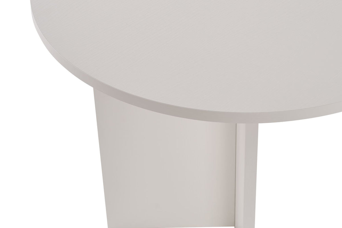 Rani Home Yemek Masası Ahşap Desenli Kırık Beyaz 180 Cm GA-5318