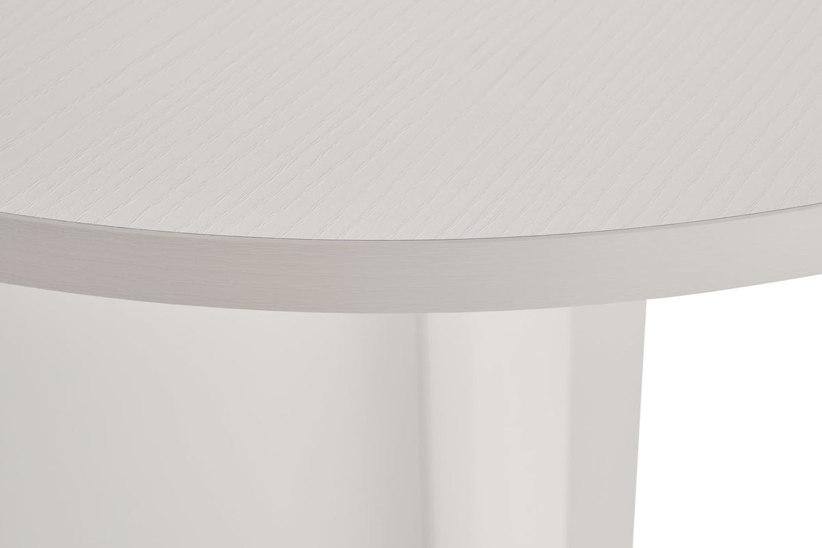 Rani Home Yemek Masası Ahşap Desenli Kırık Beyaz 180 Cm GA-5318