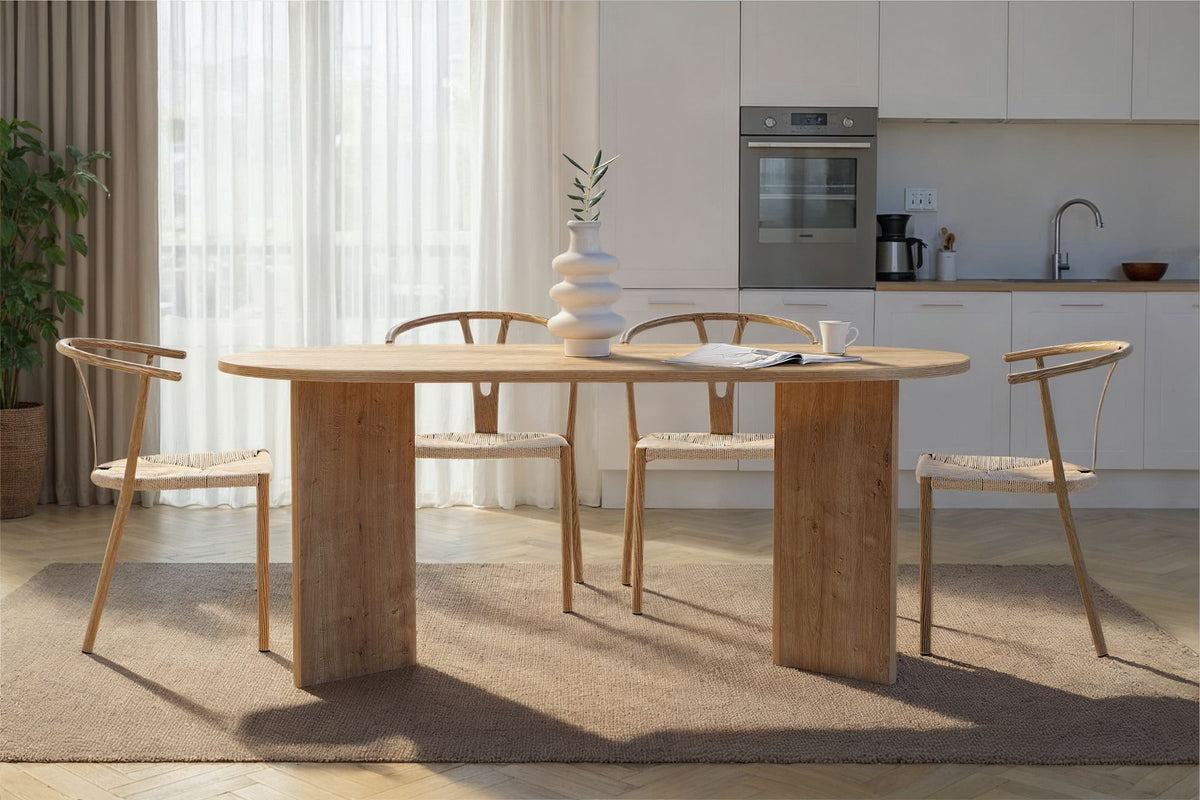 Rani Home Yemek Masası Safir Meşe 180 Cm GA-5314