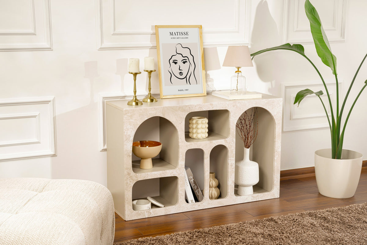 Rani Home Konsol Kumtaşı - Mermer Desen 120 Cm GD-5336
