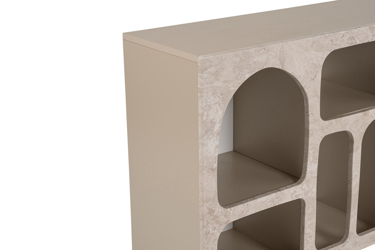 Rani Home Konsol Kumtaşı - Mermer Desen 120 Cm GD-5336