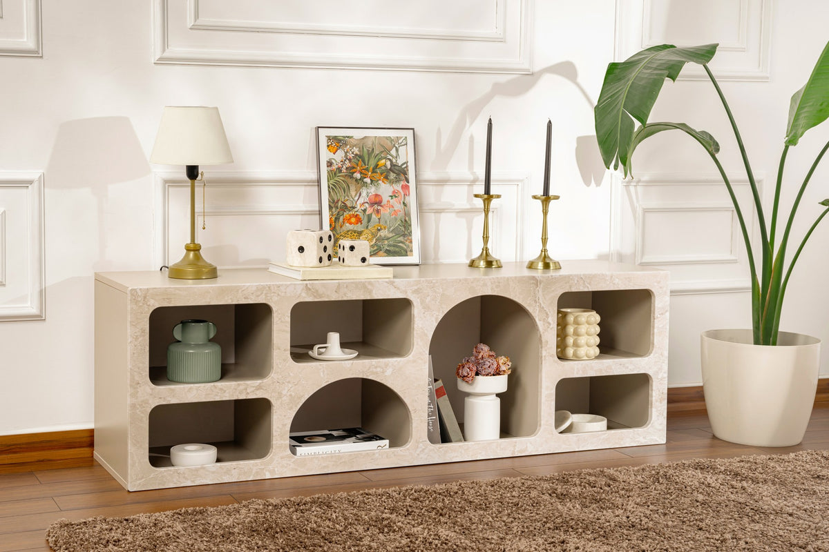 Rani Home Konsol Kumtaşı - Mermer Desen 160 Cm GD-5342