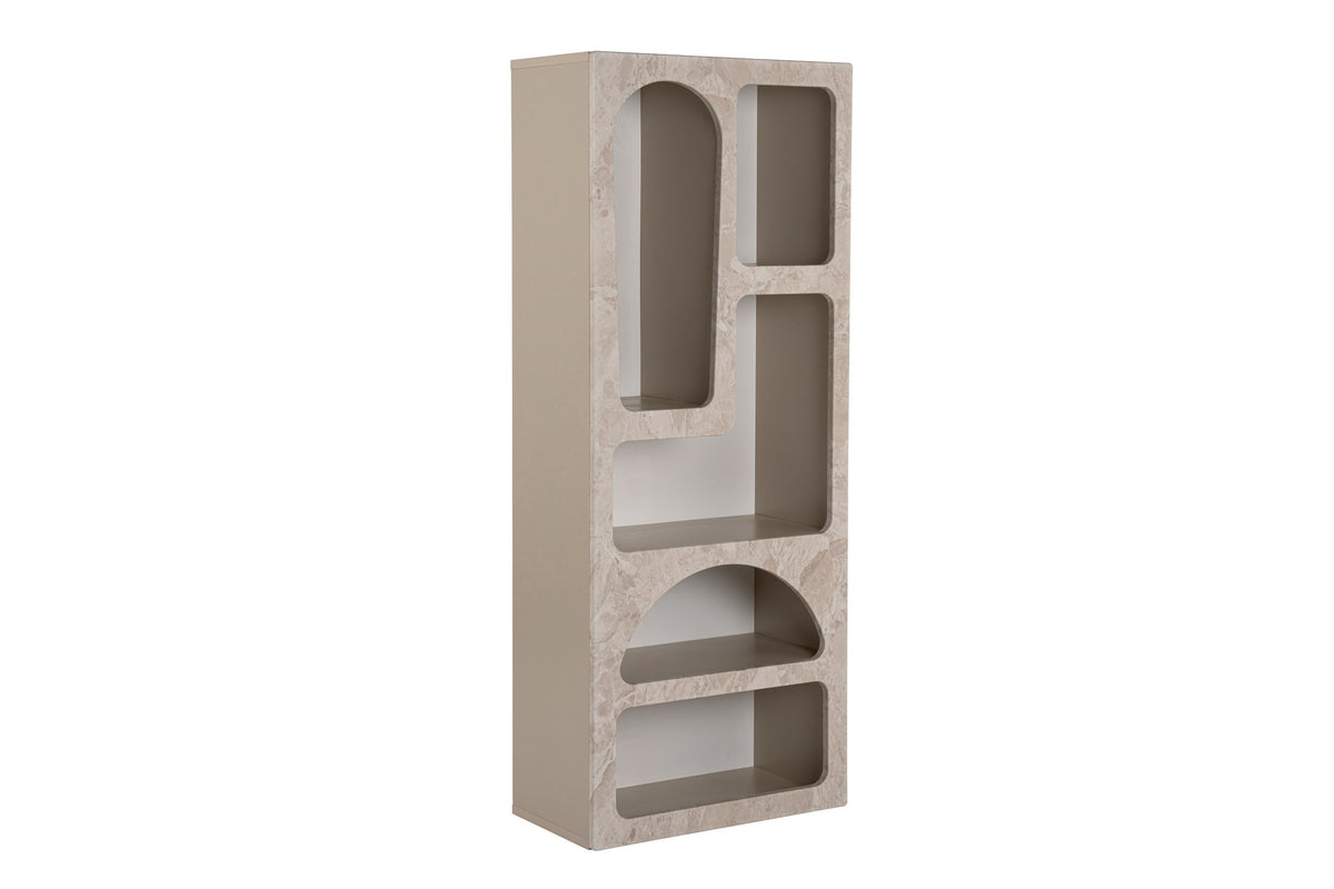 Rani Home Kitaplık Kumtaşı Mermer Desen 60 Cm HC-5339
