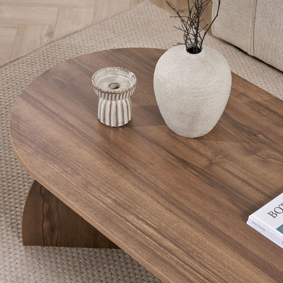 Rani Home Orta Sehpa Venedik Cevizi 120 Cm AB-5304