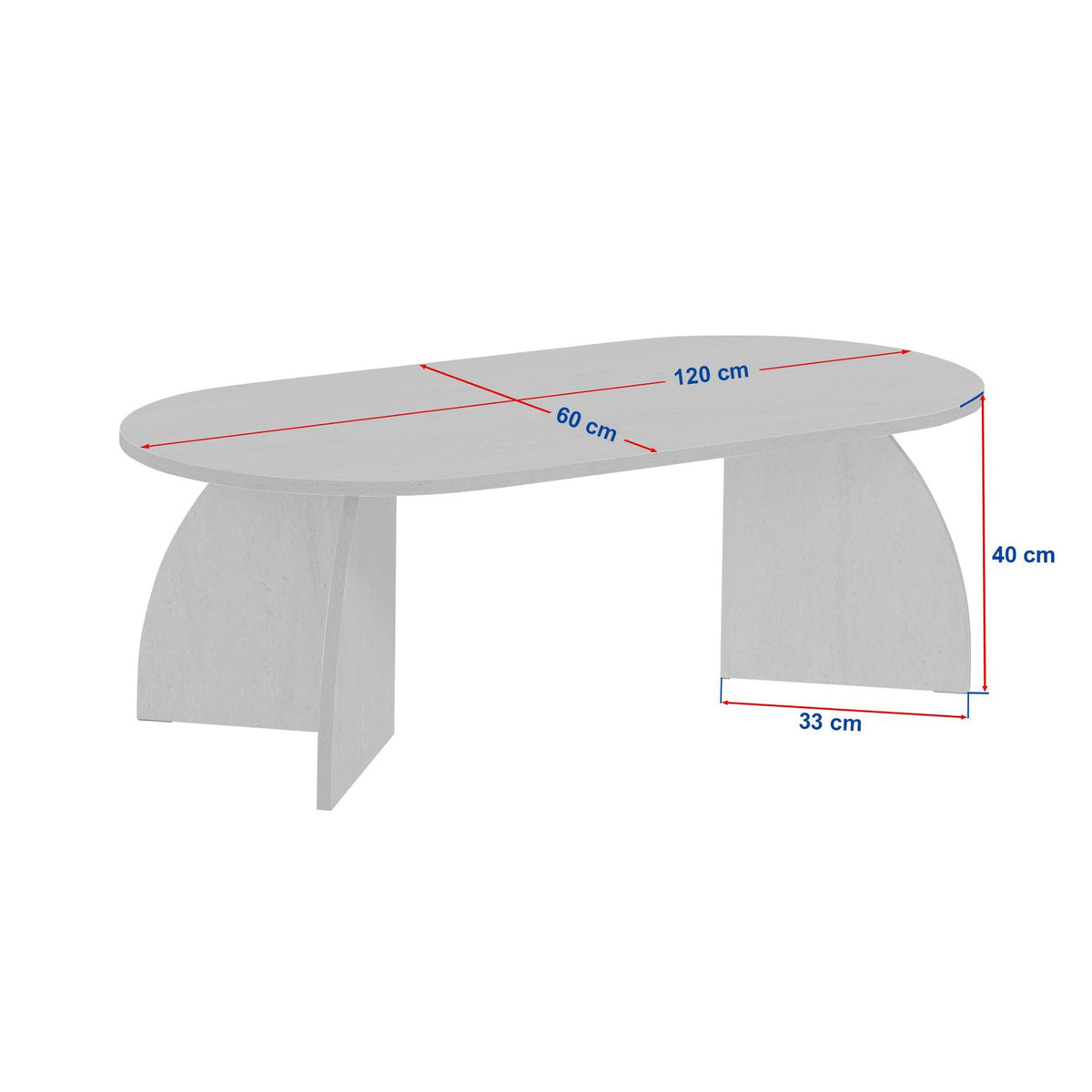 Rani Home Orta Sehpa Ahşap Desenli Siyah 120 Cm AB-5305
