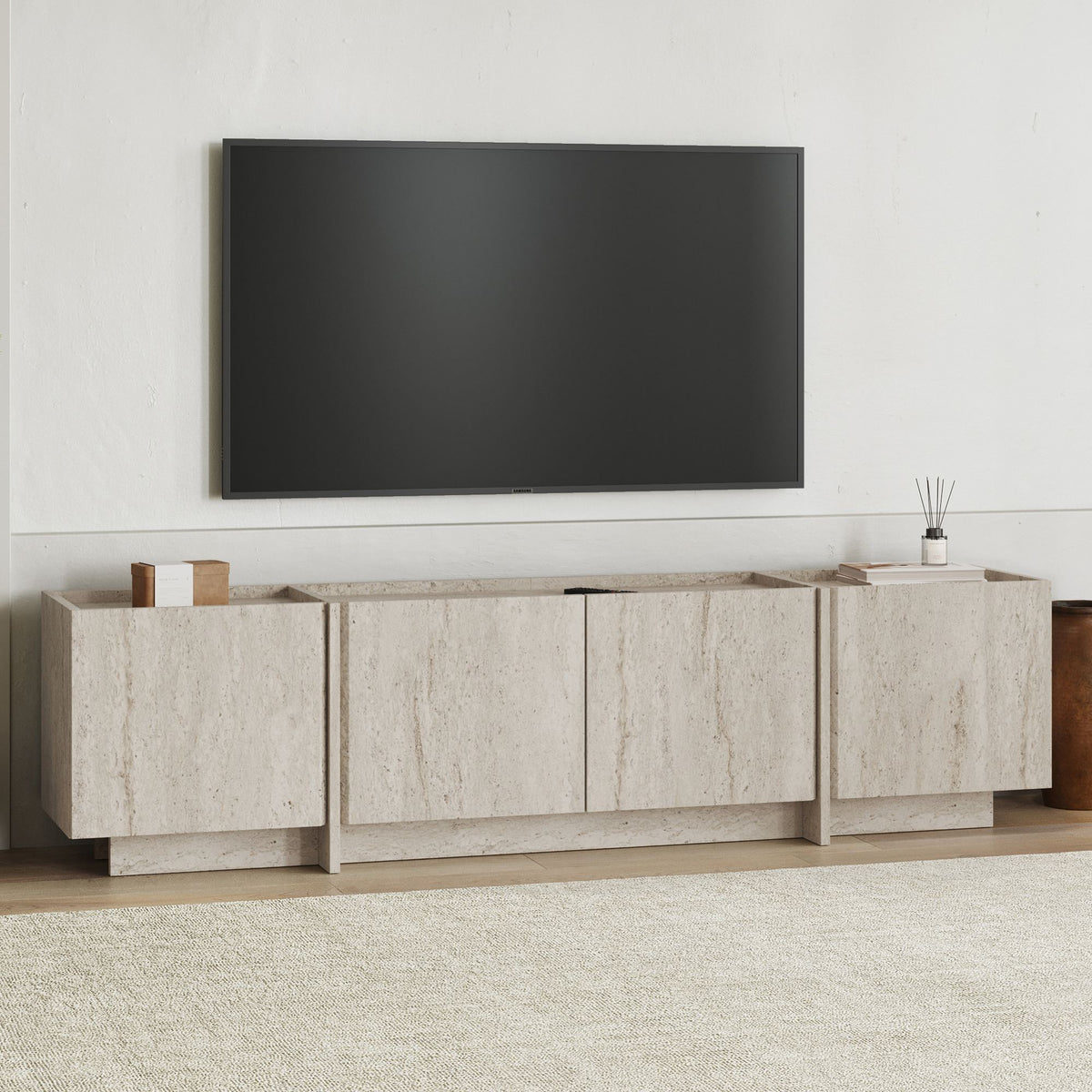 Rani Home Tv Ünitesi Traverten 180Cm AA-5515