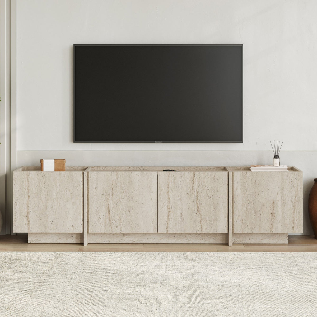 Rani Home Tv Ünitesi Traverten 180 Cm AA-5515