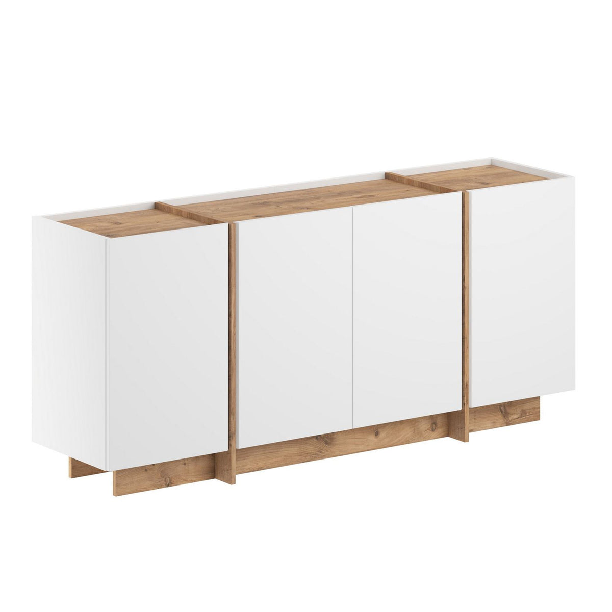 Rani Home Konsol Beyaz - Atlantik Çam 180 Cm GD-5520