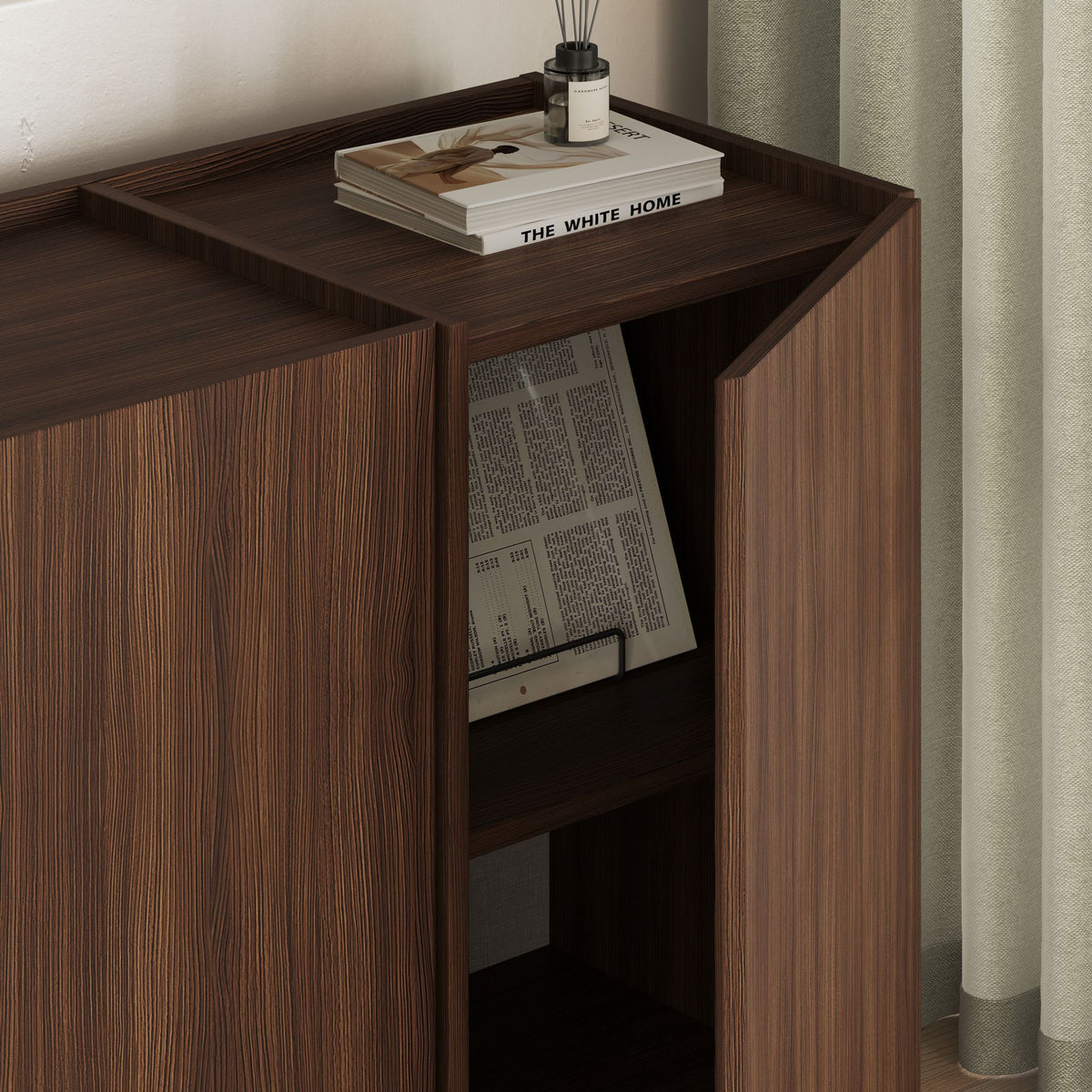 Rani Home Konsol Milano Ceviz 180 Cm GD-5518