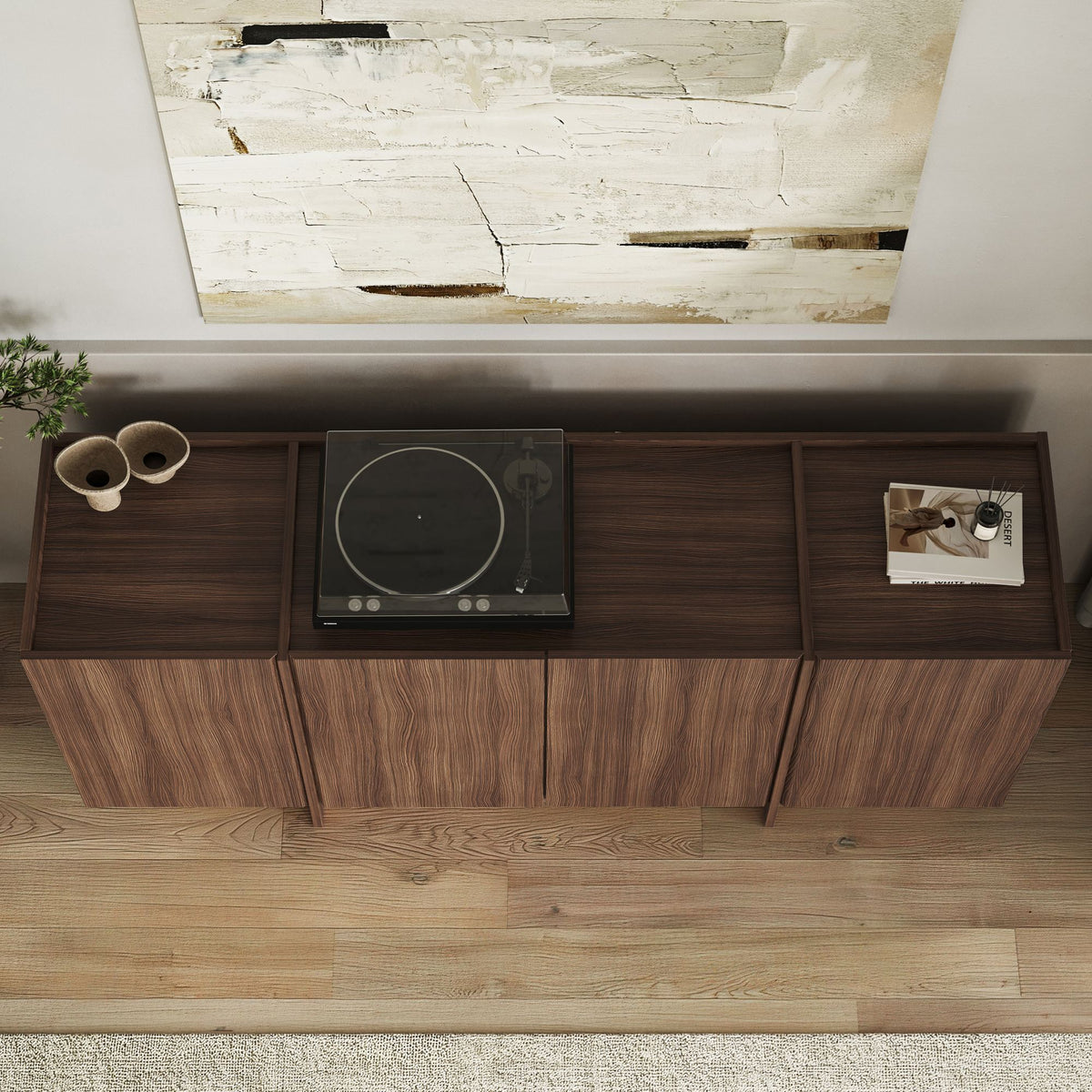 Rani Home Konsol Milano Ceviz 180 Cm GD-5518
