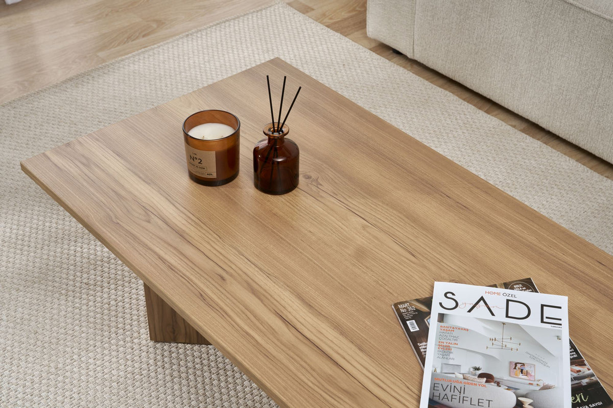 Rani Home Orta Sehpa Meşe 119 Cm AB-5369
