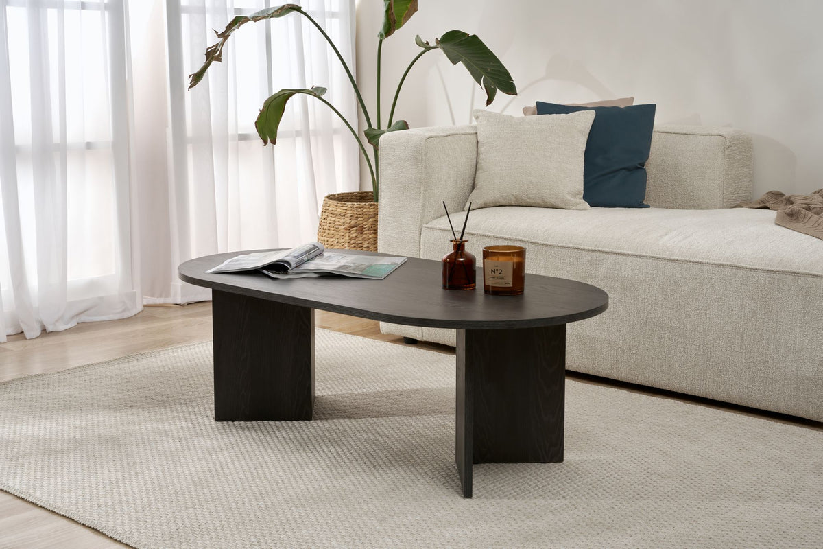 Rani Home Orta Sehpa Lumiere Siyah 119 Cm AB-5286