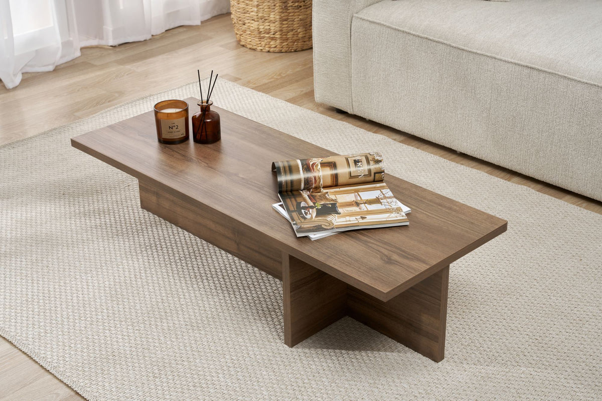 Rani Home Orta Sehpa Venedik Cevizi 120 Cm AB-5301