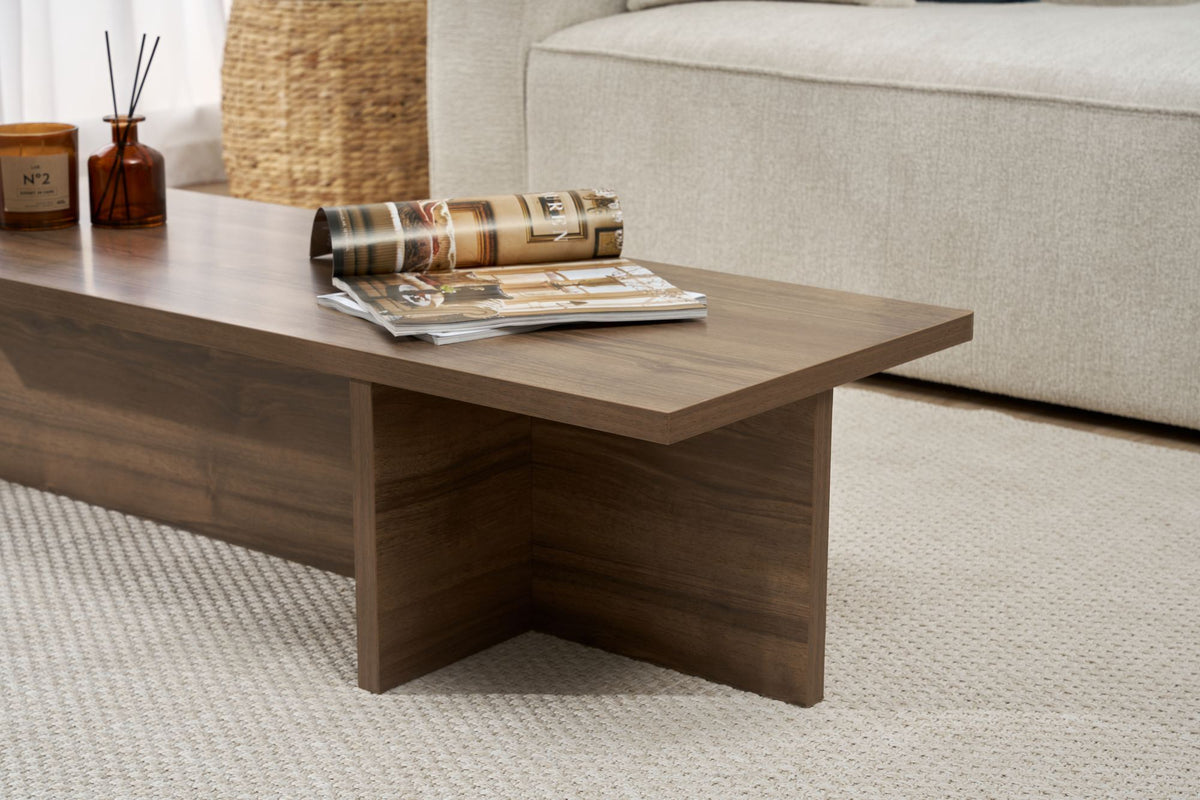 Rani Home Orta Sehpa Venedik Cevizi 120 Cm AB-5301