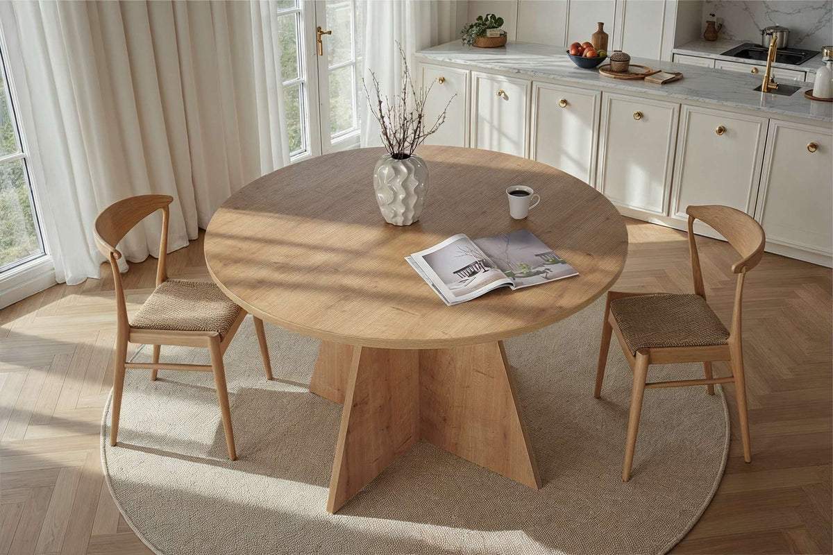 Rani Home Yemek Masası Safir Meşe 120 Cm GA-5307