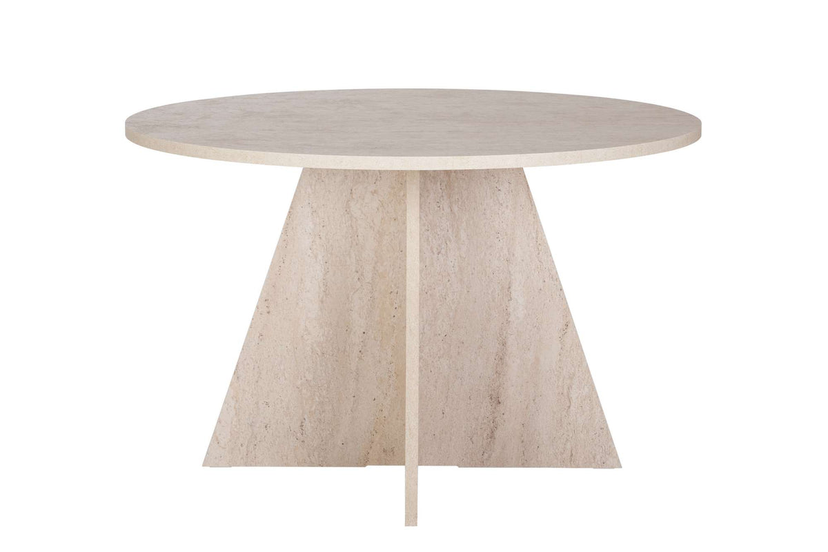Rani Home Yemek Masası Traverten 120 Cm GA-5308