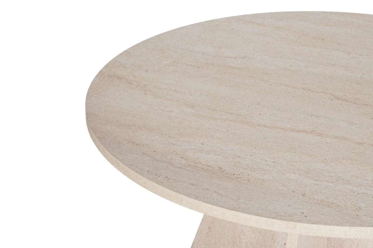 Rani Home Yemek Masası Traverten 120 Cm GA-5308