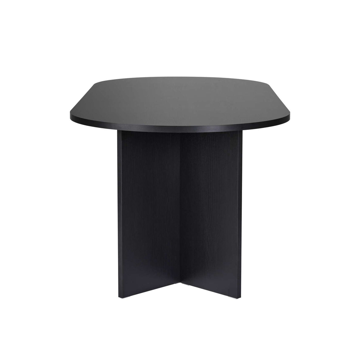 Rani Home Yemek Masası Ahşap Desenli Siyah 200 Cm GA-5324
