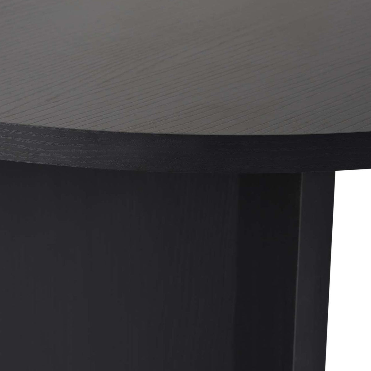 Rani Home Yemek Masası Ahşap Desenli Siyah 200 Cm GA-5324